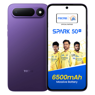 TECNO SPARK 50 5G (4GB RAM, 128GB, Fantasy Purple)
