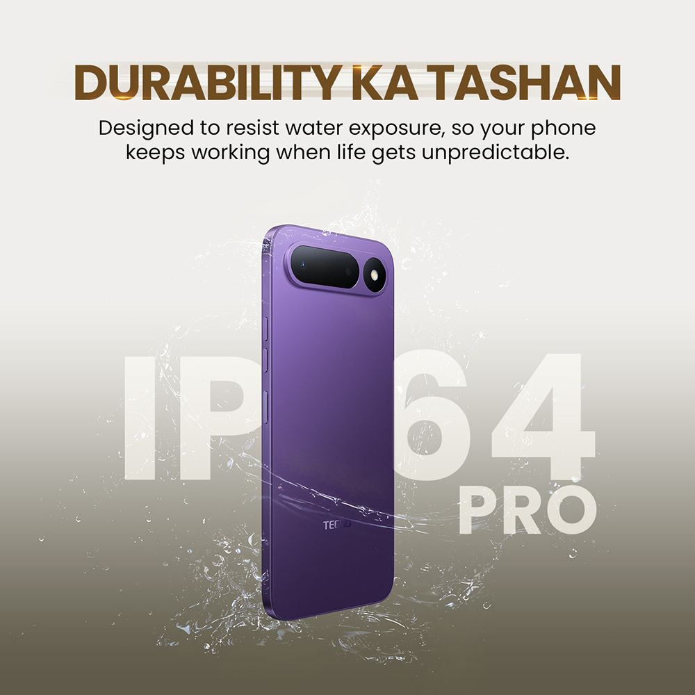 TECNO SPARK 50 5G (4GB RAM, 128GB, Fantasy Purple)_9