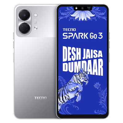 TECNO SPARK Go 3 (4GB RAM, 64GB, Titanium Grey)