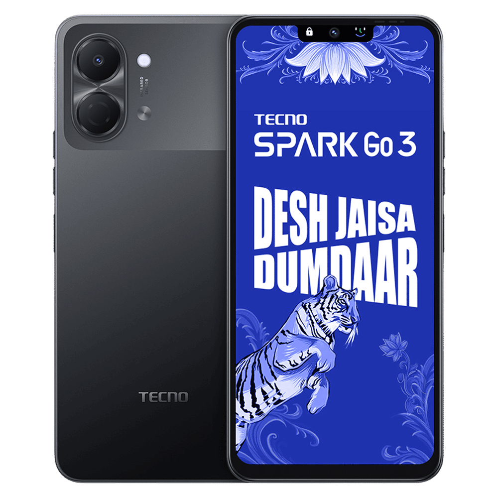 TECNO SPARK Go 3 (4GB RAM, 64GB, Ink Black)_1
