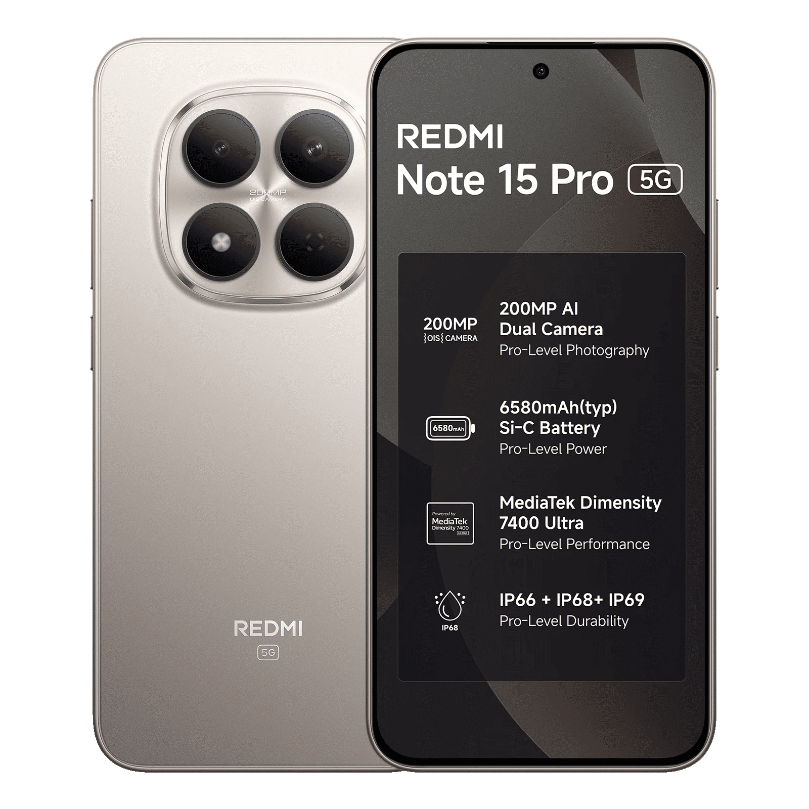 Redmi Note 15 Pro 5G (8GB RAM, 256GB, Silver Ash) Redmi Note 15 Pro 5G (8GB RAM, 256GB, Silver Ash)_1