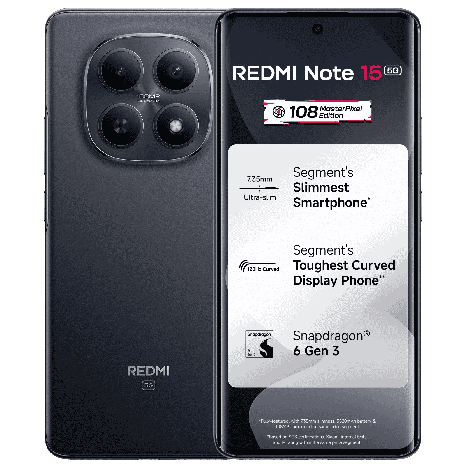 Redmi Note 15 5G (8GB RAM, 128GB, Black) Redmi Note 15 5G (8GB RAM, 128GB, Black)_1