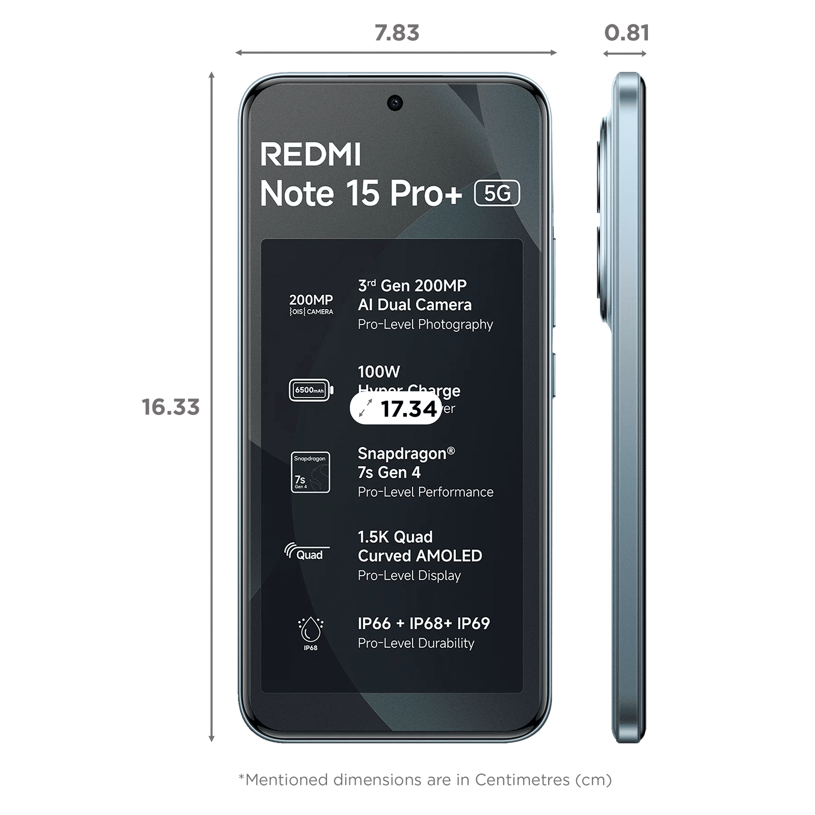 Redmi Note 15 Pro Plus 5G (8GB RAM, 256GB, Mirage Blue)_2