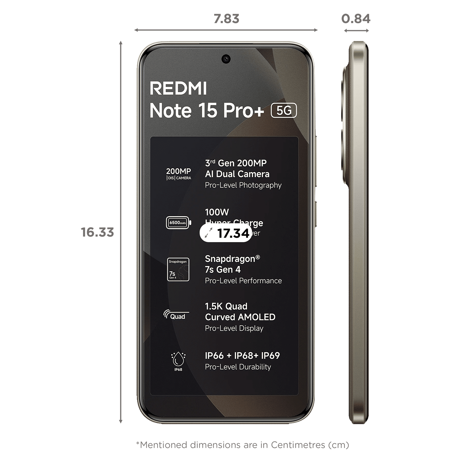 Redmi Note 15 Pro Plus 5G (8GB RAM, 256GB, Coffee Mocha) Redmi Note 15 Pro Plus 5G (8GB RAM, 256GB, Coffee Mocha)_2