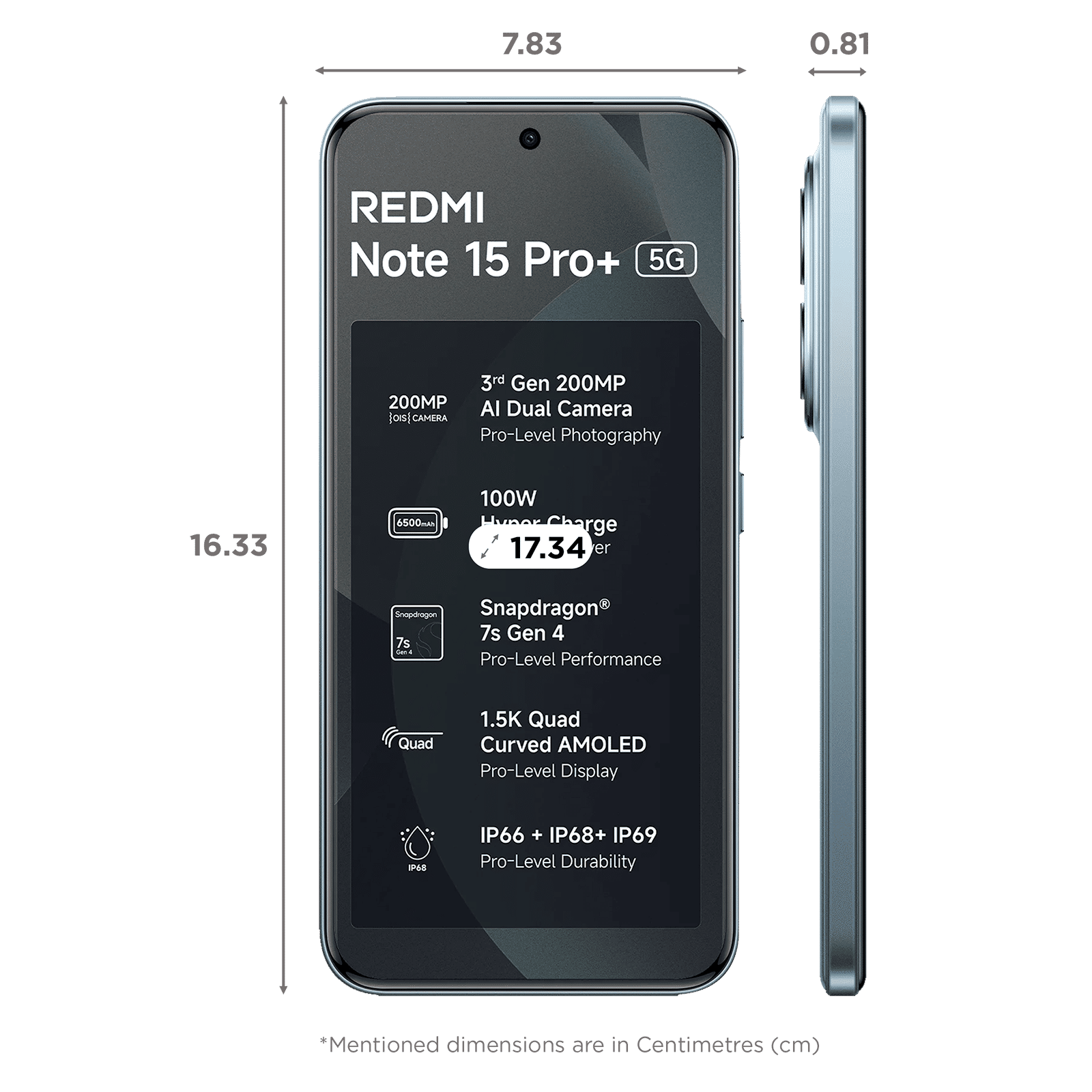 Redmi Note 15 Pro Plus 5G (12GB RAM, 256GB, Mirage Blue) Redmi Note 15 Pro Plus 5G (12GB RAM, 256GB, Mirage Blue)_2