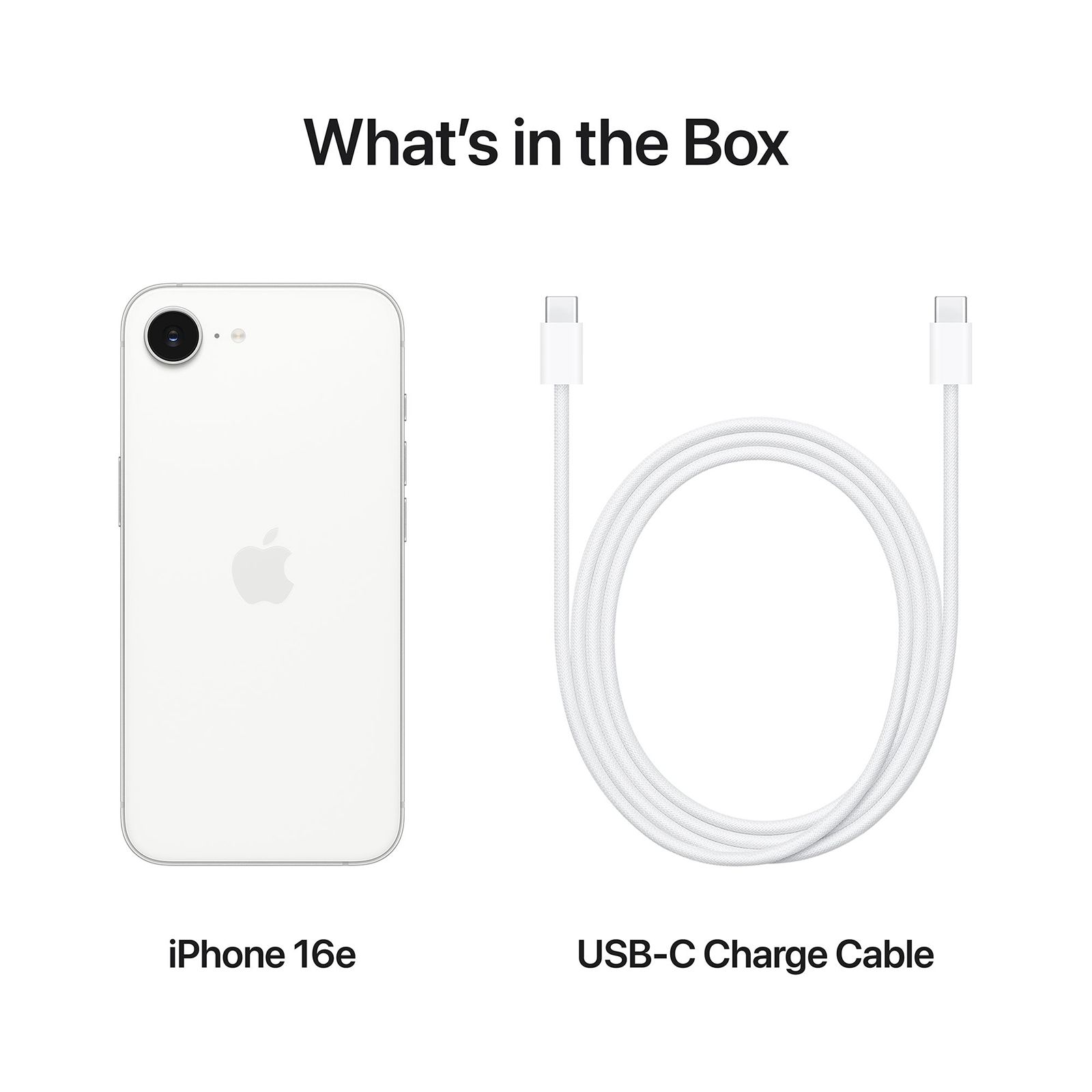 Apple iPhone 16e (128GB, White) Apple iPhone 16e (128GB, White)_9