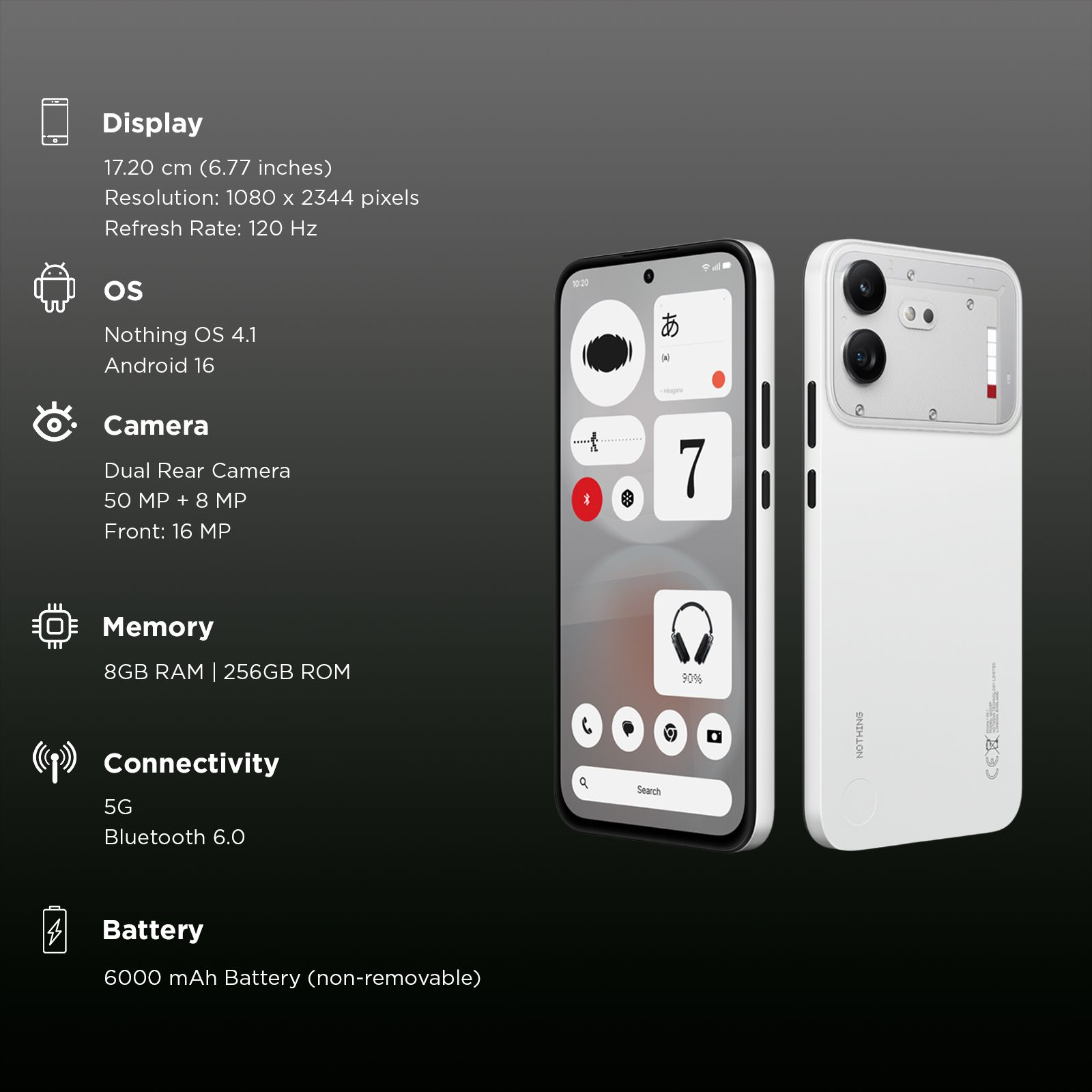 Nothing Phone 4b 5G (8GB RAM, 256GB, White) Nothing Phone 4b 5G (8GB RAM, 256GB, White)_3