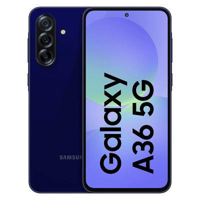 SAMSUNG Galaxy A36 5G (8GB RAM, 256GB, Dark Blue)