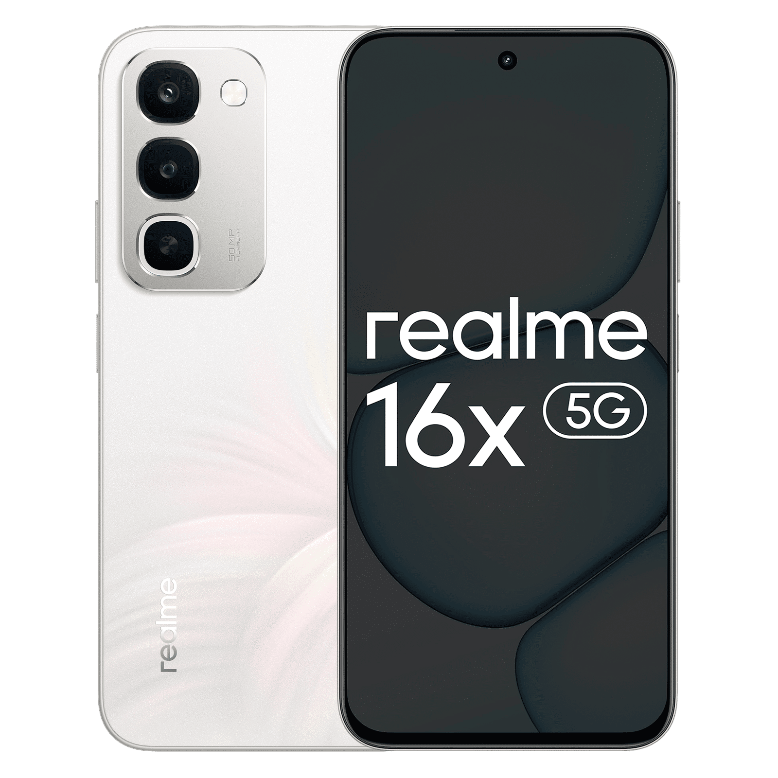 realme 16x 5G (4GB RAM, 128GB, Glory White) realme 16x 5G (4GB RAM, 128GB, Glory White)_1