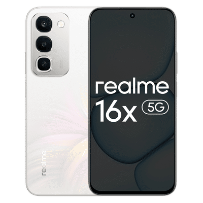 realme 16x 5G (6GB RAM, 128GB, Glory White)