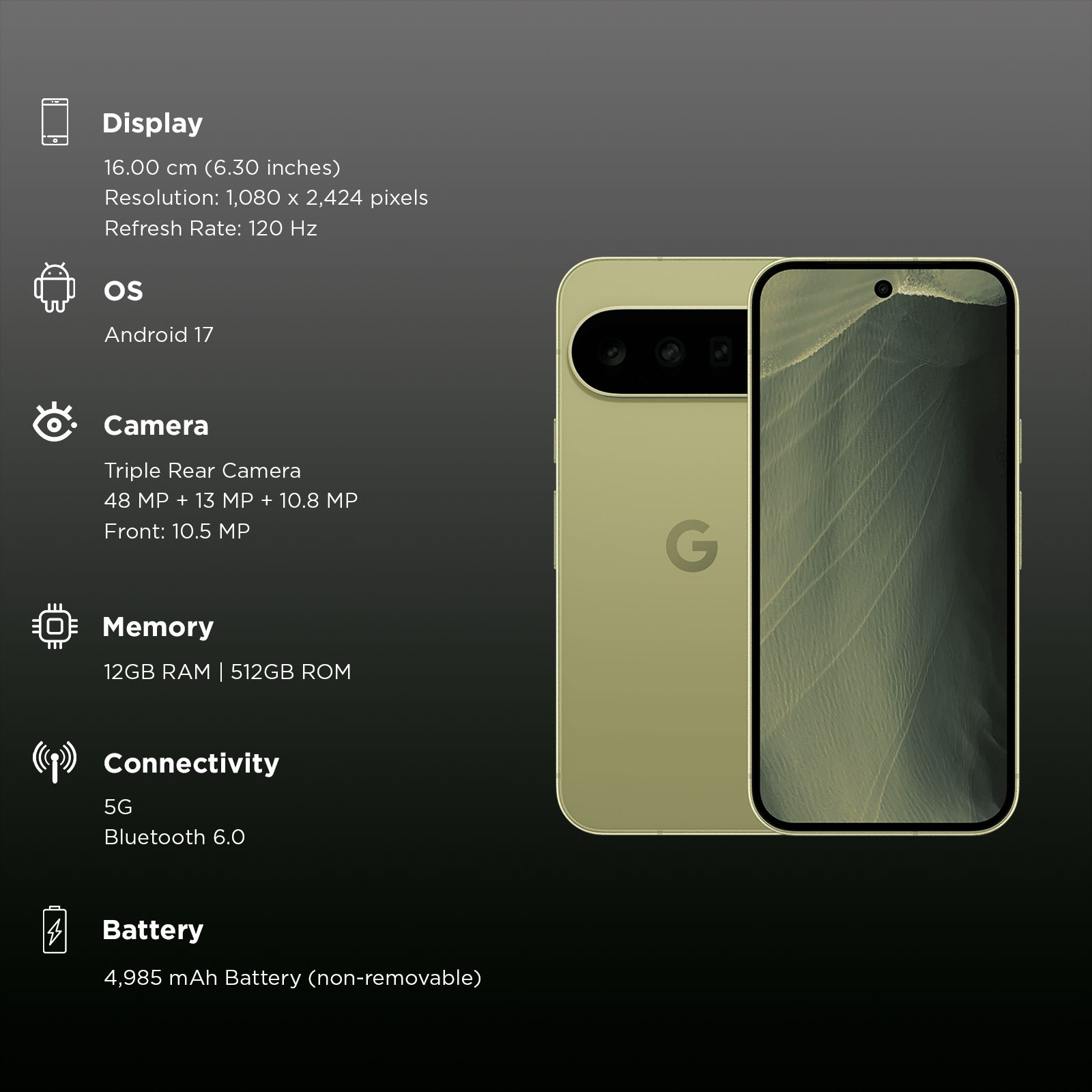 Google Pixel 11 5G (12GB RAM, 512GB, Pistachio) Google Pixel 11 5G (12GB RAM, 512GB, Pistachio)_3