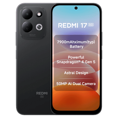 Redmi 17 5G (6GB RAM, 128GB, Absolute Black)