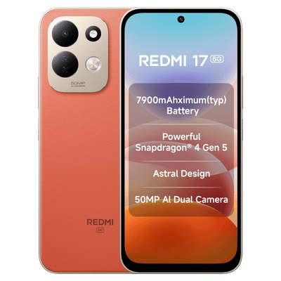 Redmi 17 5G (6GB RAM, 128GB, Eternal Orange)
