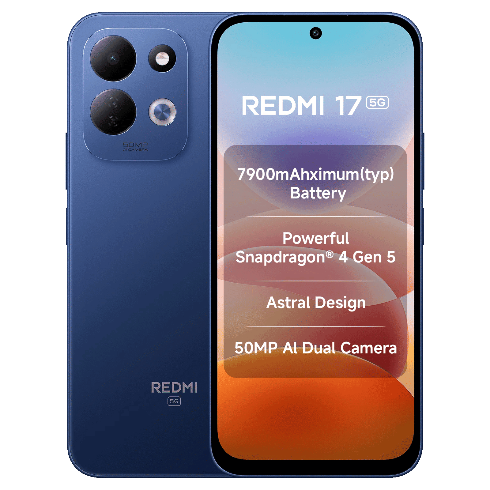 Redmi 17 5G (8GB RAM, 128GB, Endless Blue) Redmi 17 5G (8GB RAM, 128GB, Endless Blue)_1