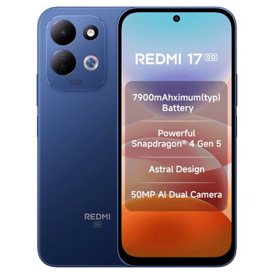 Redmi 17 5G (8GB RAM, 128GB, Endless Blue)