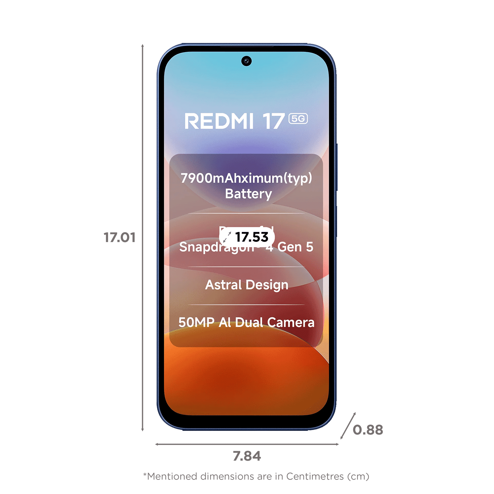 Redmi 17 5G (8GB RAM, 128GB, Endless Blue) Redmi 17 5G (8GB RAM, 128GB, Endless Blue)_2
