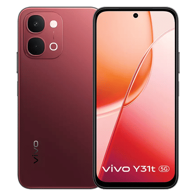 vivo Y31t 5G (6GB RAM, 128GB, Crimson Red)