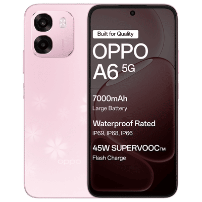 oppo A6 5G (6GB RAM, 128GB, Sakura Pink)