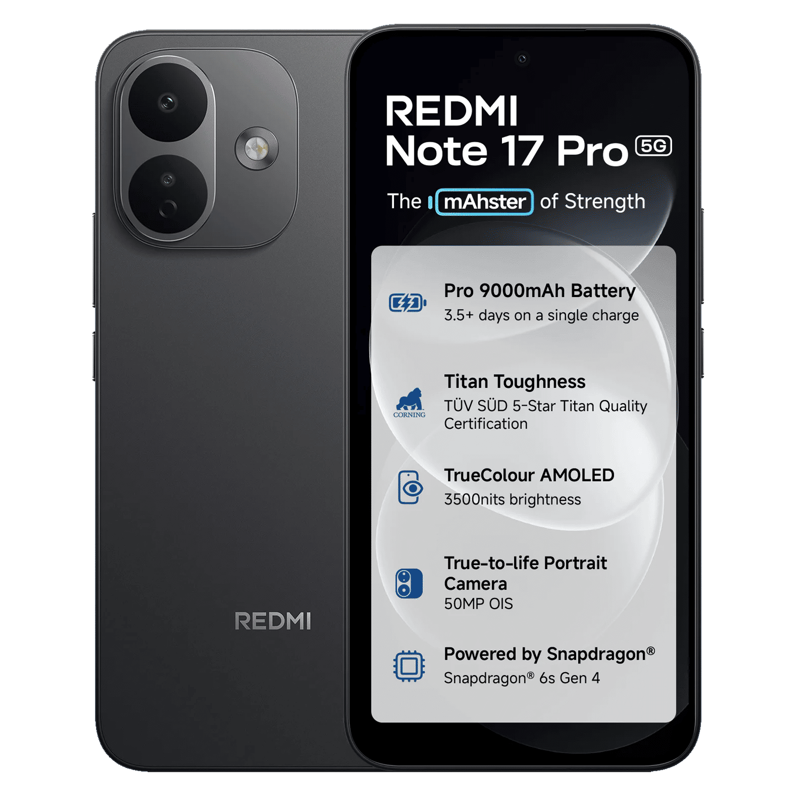 Redmi Note 17 Pro 5G (8GB RAM, 128GB, Stealth Black) Redmi Note 17 Pro 5G (8GB RAM, 128GB, Stealth Black)_1