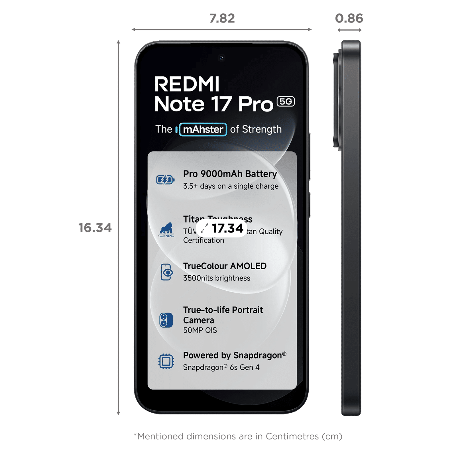 Redmi Note 17 Pro 5G (8GB RAM, 256GB, Stealth Black) Redmi Note 17 Pro 5G (8GB RAM, 256GB, Stealth Black)_2