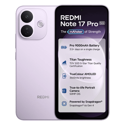 Redmi Note 17 Pro 5G (8GB RAM, 256GB, Purple Vibe)