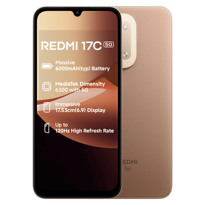 Redmi 17C 5G (6GB RAM, 128GB, Coffee Brew)