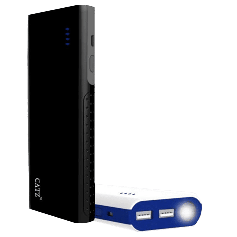 Catz PBCZ4 -13000WH 13000 mAh Power Bank (High Quality Battery, White) Catz PBCZ4 -13000WH 13000 mAh Power Bank (High Quality Battery, White)_1