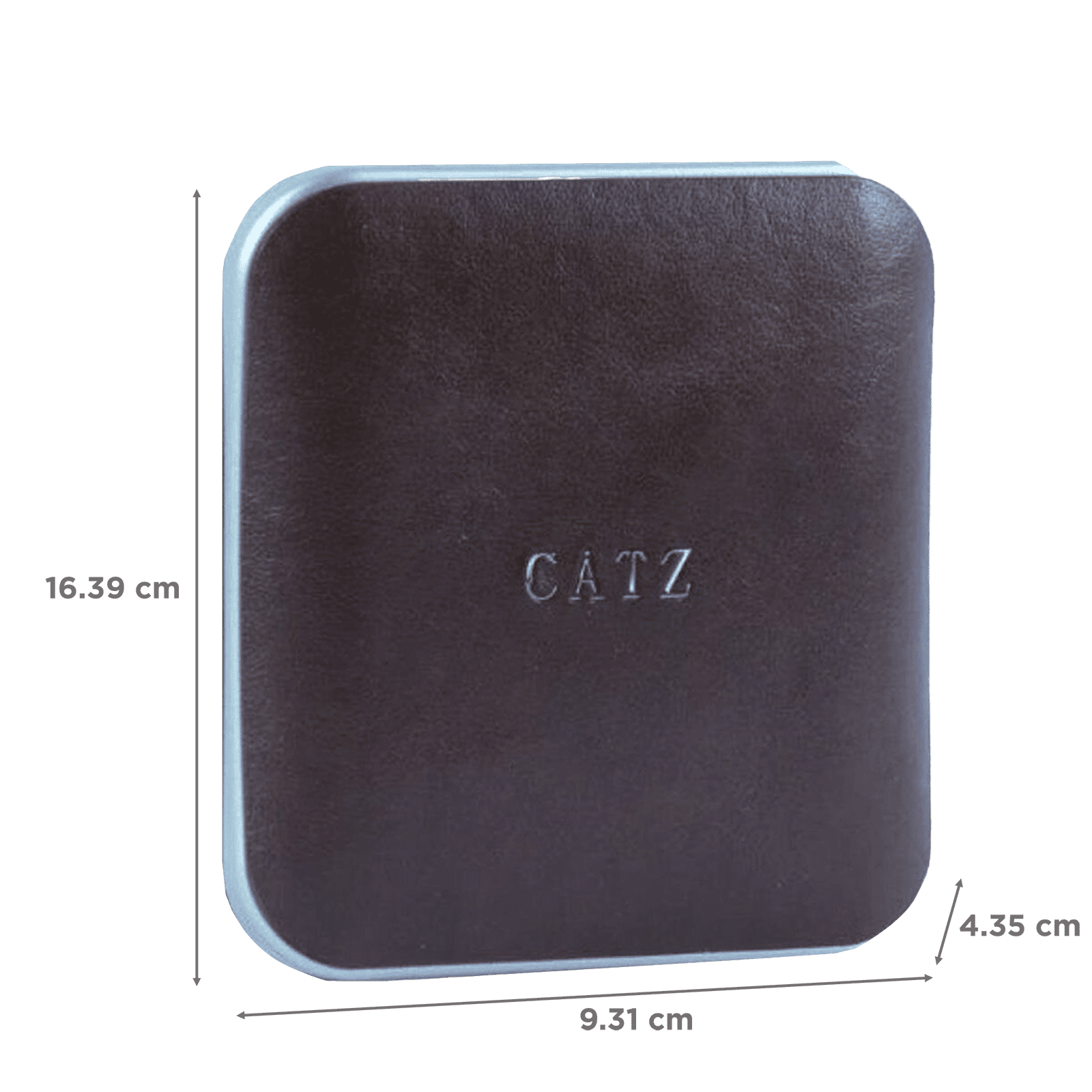 Brilyant CZ-P300-BRN 10000 mAh Power Bank (1 Micro USB Type A and 2 USB 2.0 Ports, Leather Casing, Brown)_2