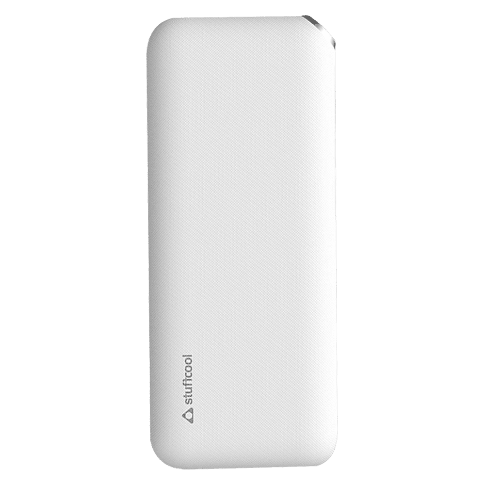 stuffcool PB-999 10000 mAh Power Bank (2 USB 2.0 Ports, Maximum Conversion Rate, White) stuffcool PB-999 10000 mAh Power Bank (2 USB 2.0 Ports, Maximum Conversion Rate, White)_1