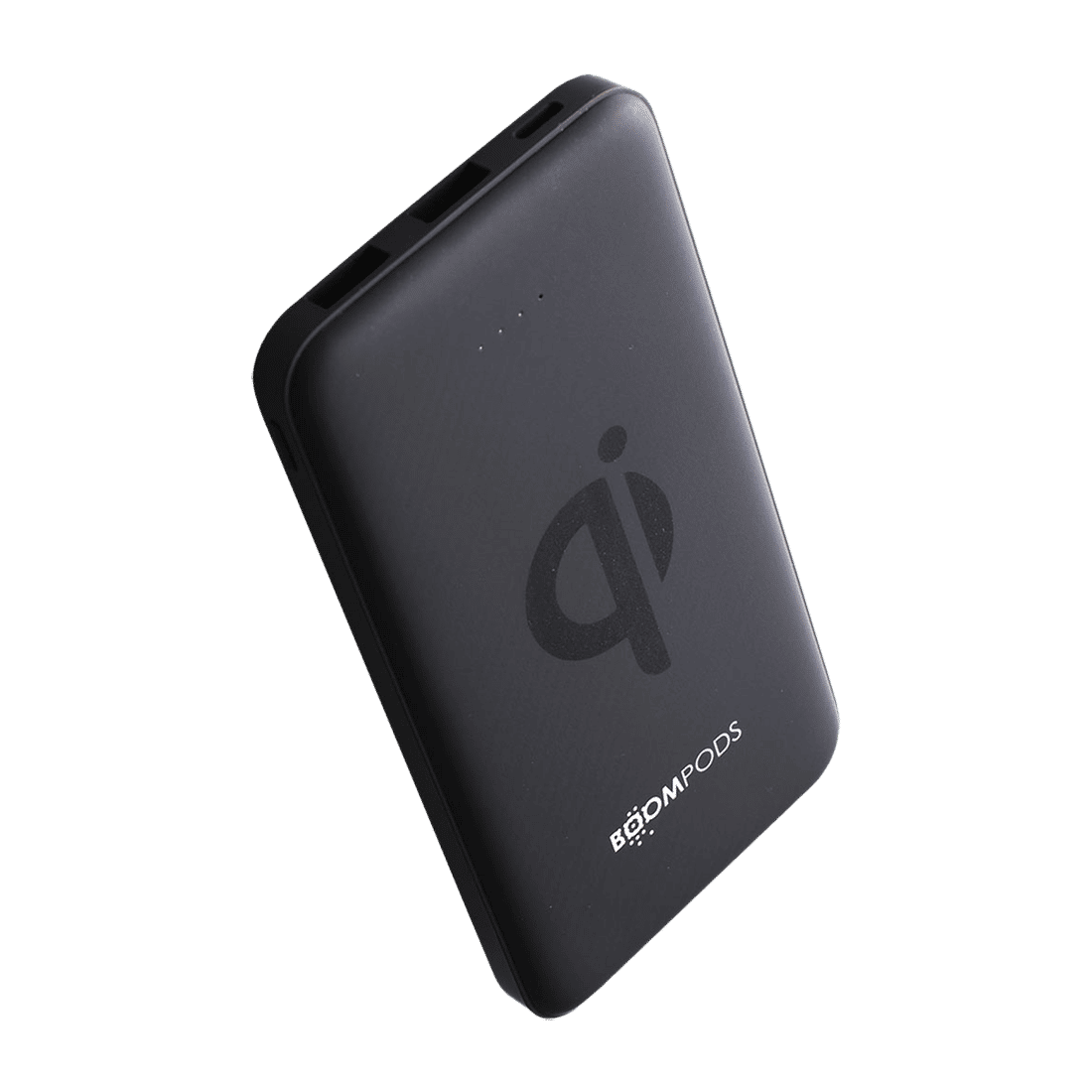 Boompods Powerboom Qi 10000 mAh Fast Charging Power Bank (1 Micro USB Type B, 1 Type C & 2 Type A Ports, Wireless Charging, Black) Boompods Powerboom Qi 10000 mAh Fast Charging Power Bank (1 Micro USB Type B, 1 Type C & 2 Type A Ports, Wireless Charging, Black)_4