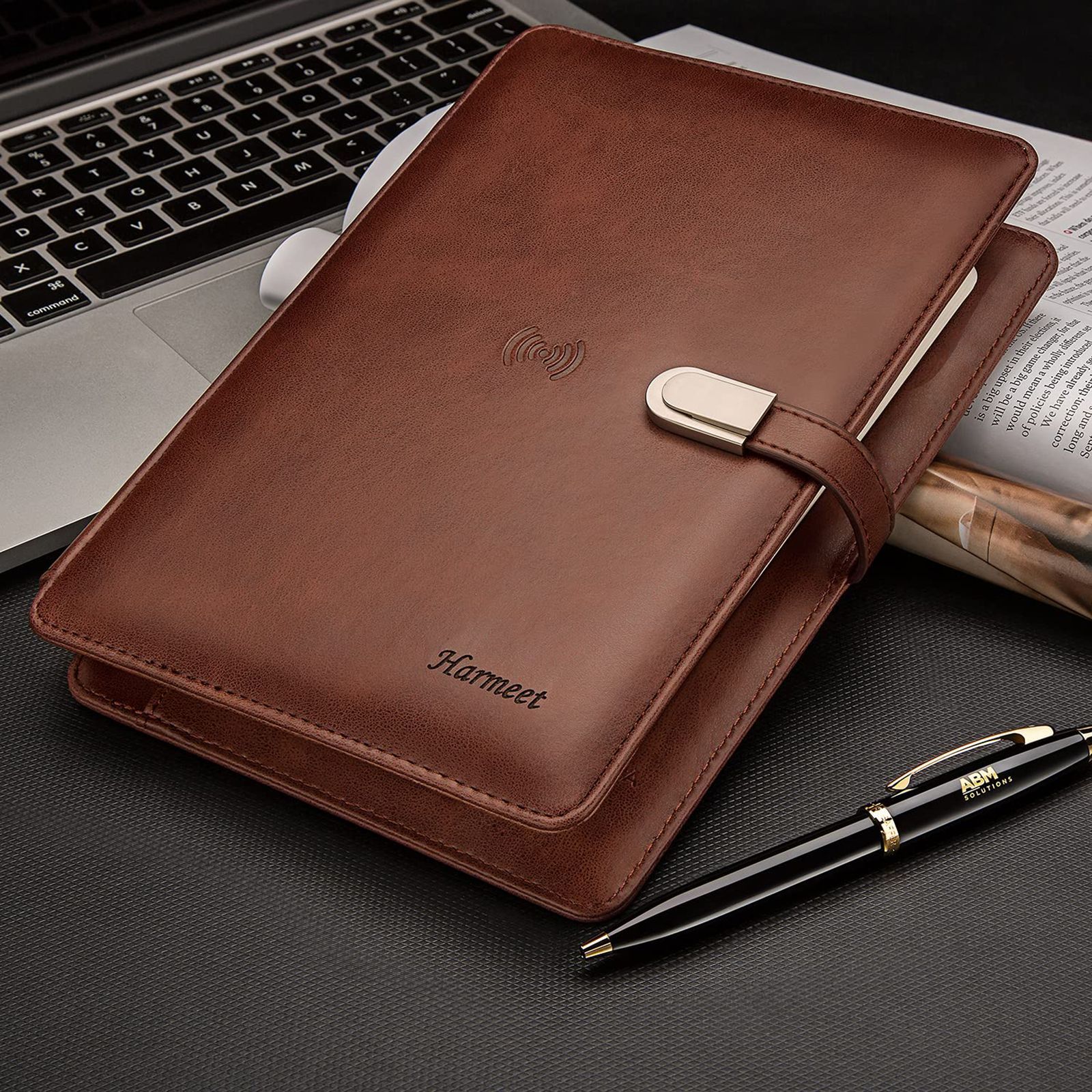 Pennline WP20348 4000 mAh Power Bank (2 Ports, LED Indicator, Brown) Pennline WP20348 4000 mAh Power Bank (2 Ports, LED Indicator, Brown)_10