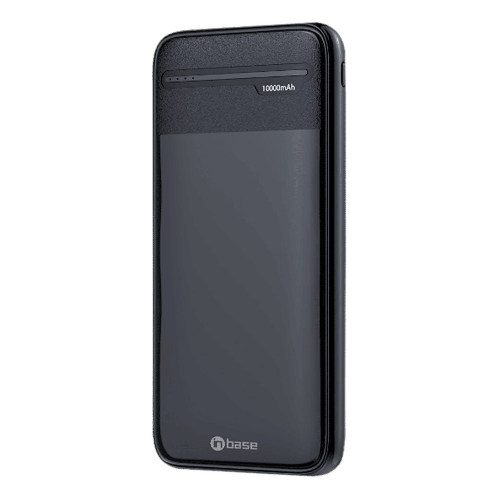 in base Atom 10000 mAh Fast Charging Power Bank (2 Type C Ports, High Quality Battery, Black)_1