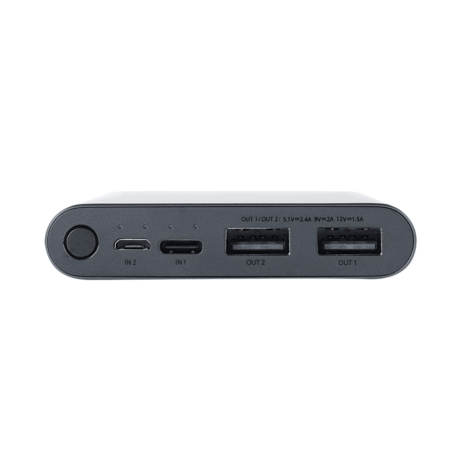 Mi 10000 mAh 18W Fast Charging Power Bank (1 Micro USB Type B, 1 Type C & 2 Type A Ports, Aluminium Casing, Two Way Fast Charging, Black)_4