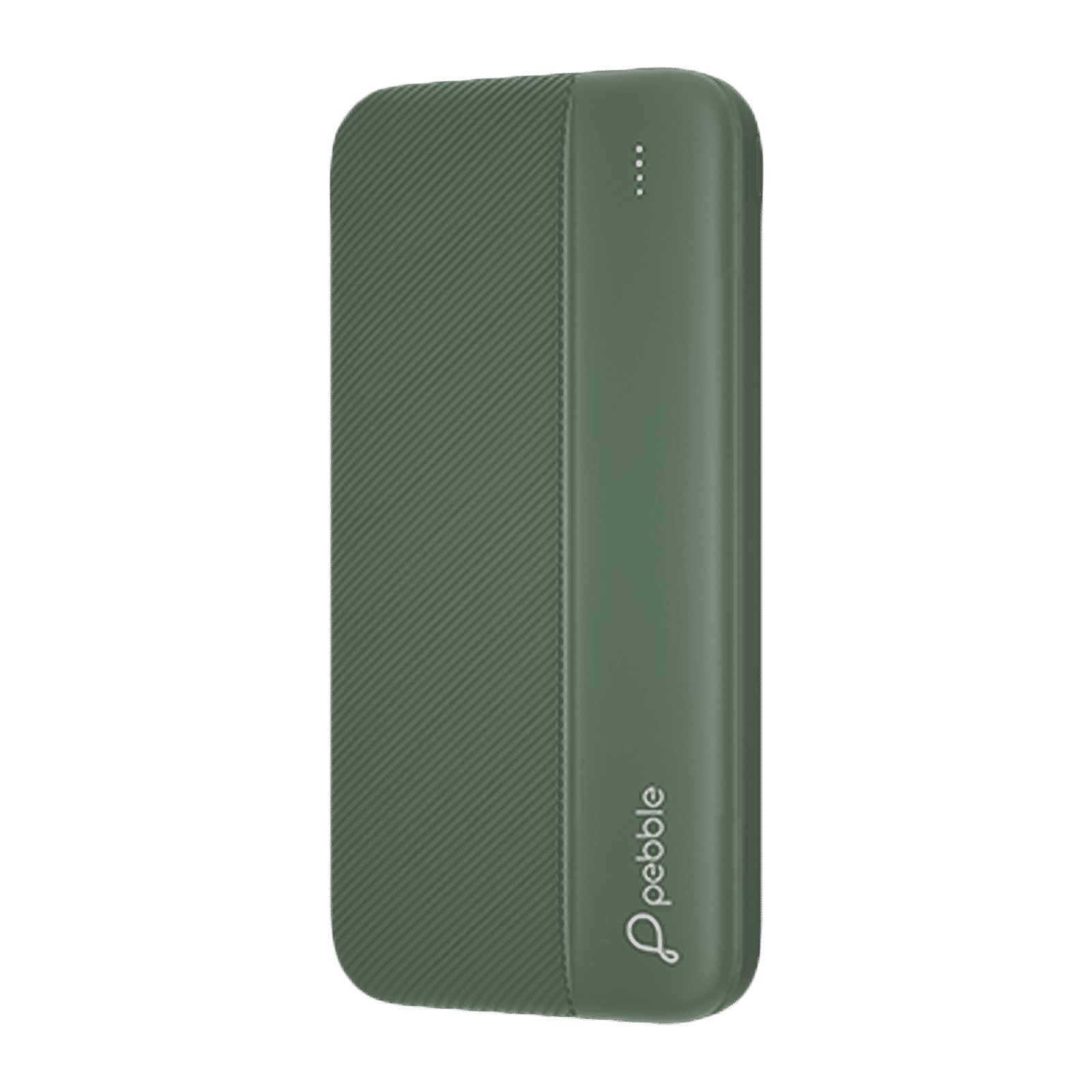 Pebble Volt Pro 10000 mAh Fast Charging Power Bank (1 Micro USB Type B, 1 Type C & 2 Type A Ports, Universal Compatibility, Military Green) Pebble Volt Pro 10000 mAh Fast Charging Power Bank (1 Micro USB Type B, 1 Type C & 2 Type A Ports, Universal Compatibility, Military Green)_1
