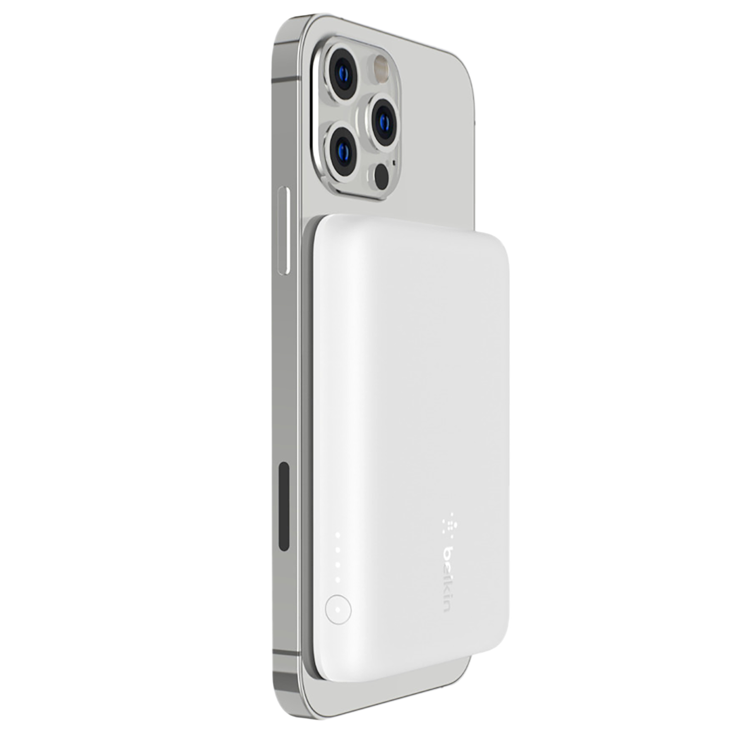 belkin BoostCharge 2500 mAh 5W Power Bank (1 Type C Port, Compatible with MagSafe, White) belkin BoostCharge 2500 mAh 5W Power Bank (1 Type C Port, Compatible with MagSafe, White)_4