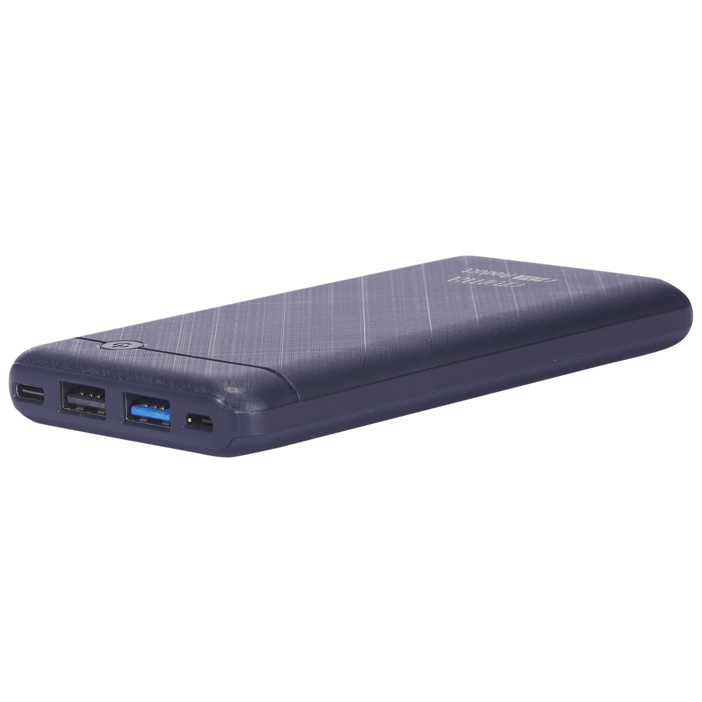 Croma 10000 mAh 12W Fast Charging Power Bank (1 Micro USB Type B, 1 Type C & 2 Type A Ports, Short Circuit Protection, Blue)_10