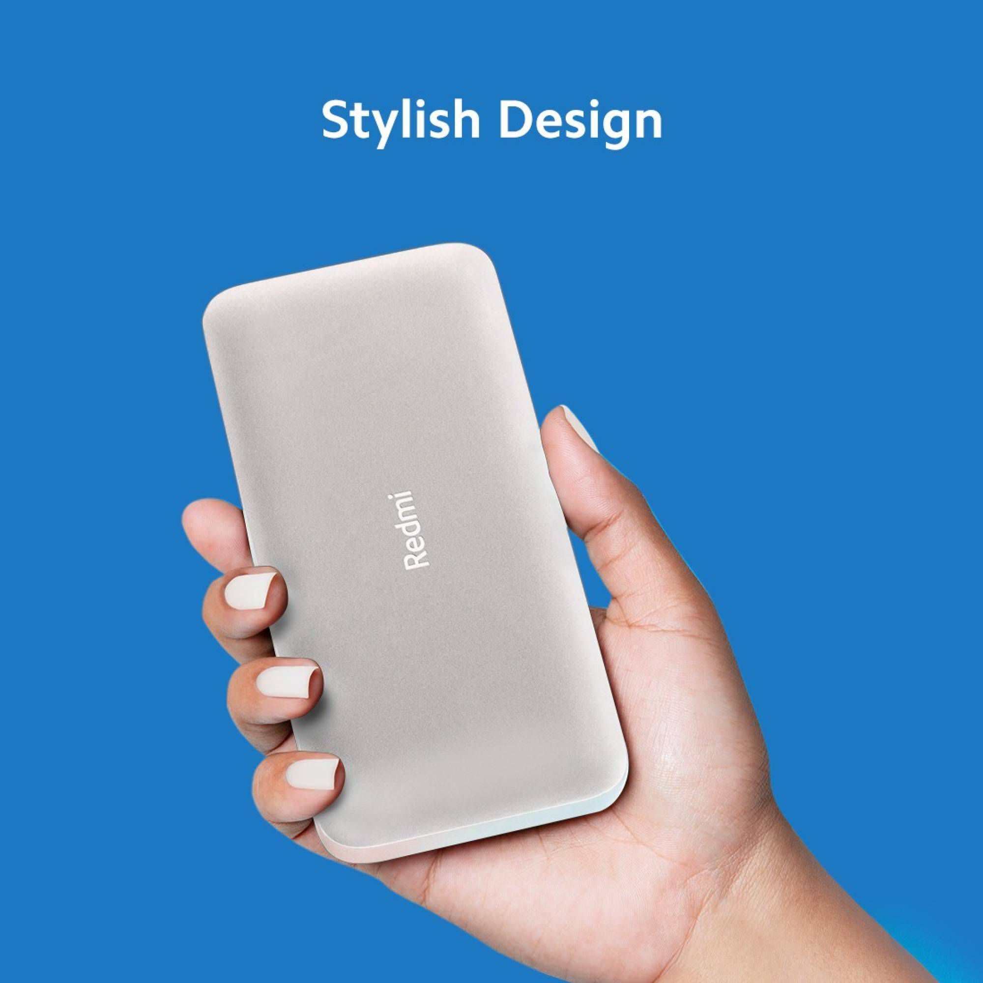 Redmi 10000 mAh 10W Fast Charging Power Bank (1 Micro USB Type B, 1 Type C & 2 Type A Ports, Two Way Fast Charging, White)_7
