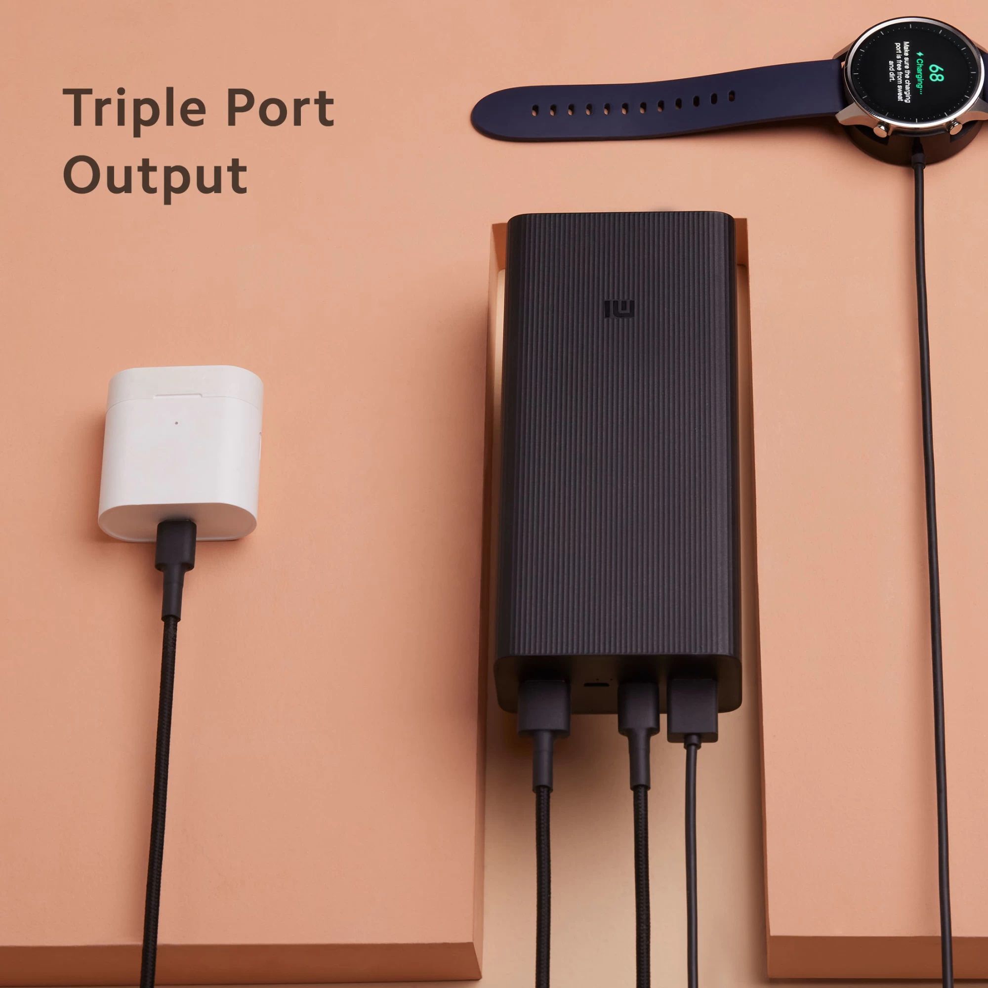 Mi Boost Pro 30000 mAh 18W Fast Charging Power Bank (1 Micro USB Type B, 1 Type C & 2 Type A Ports, Power Delivery 3.0, Black)_8
