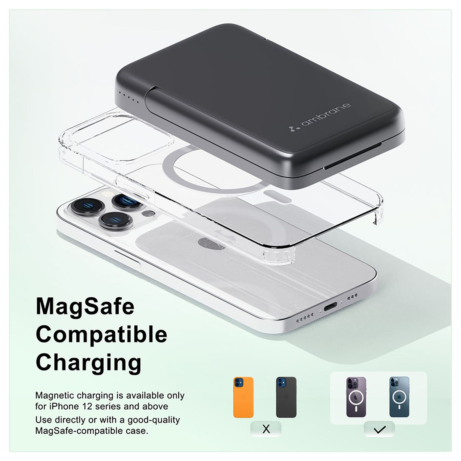 ambrane AeroSync PB 10 10000 mAh 15W Fast Charging Power Bank (1 Type A & 1 Type C Ports, Wireless Charging, Black) ambrane AeroSync PB 10 10000 mAh 15W Fast Charging Power Bank (1 Type A & 1 Type C Ports, Wireless Charging, Black)_11