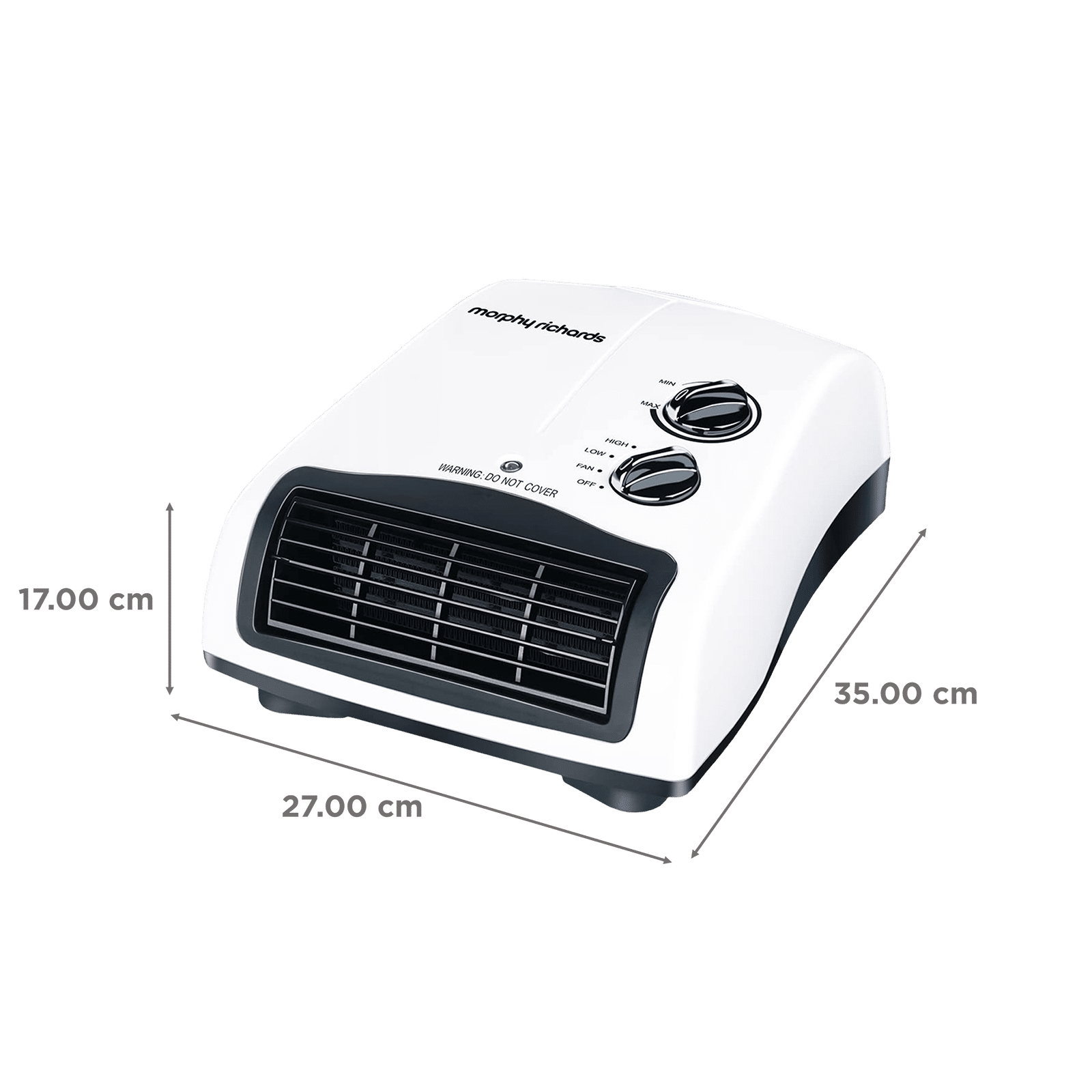 morphy richards Orbit 2000W PTC Room Heater with Adjustable Thermostat (Noiseless Operation_2