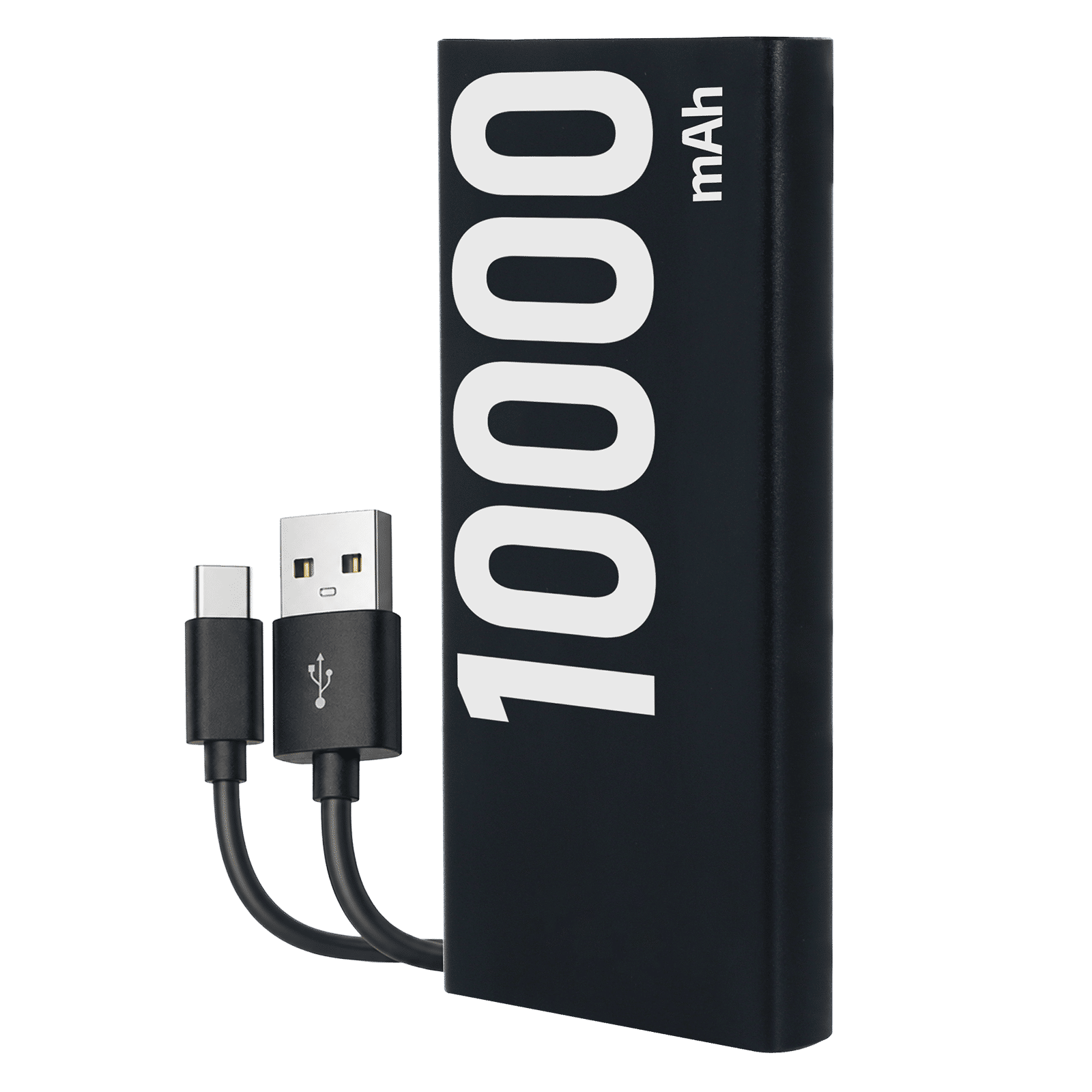 Croma 10000 mAh 22.5W Fast Charging Power Bank (2 Type A, 1 PD Type C & 1 Micro USB Port, Cable included, Apple Compatible, Black)_1