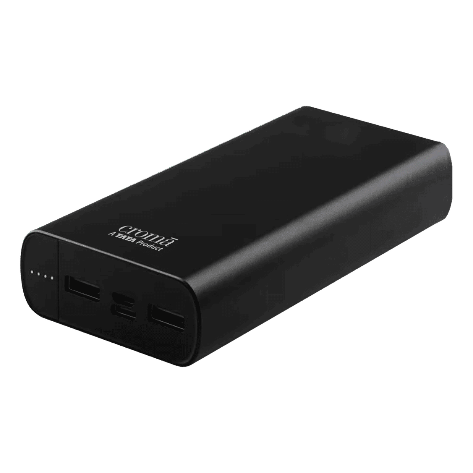 Croma 20000 mAh 22.5W Fast Charging Power Bank (2 Type A, 1 PD Type C & 1 Micro USB Port, Aluminium Casing, Apple Compatible, Black)_12