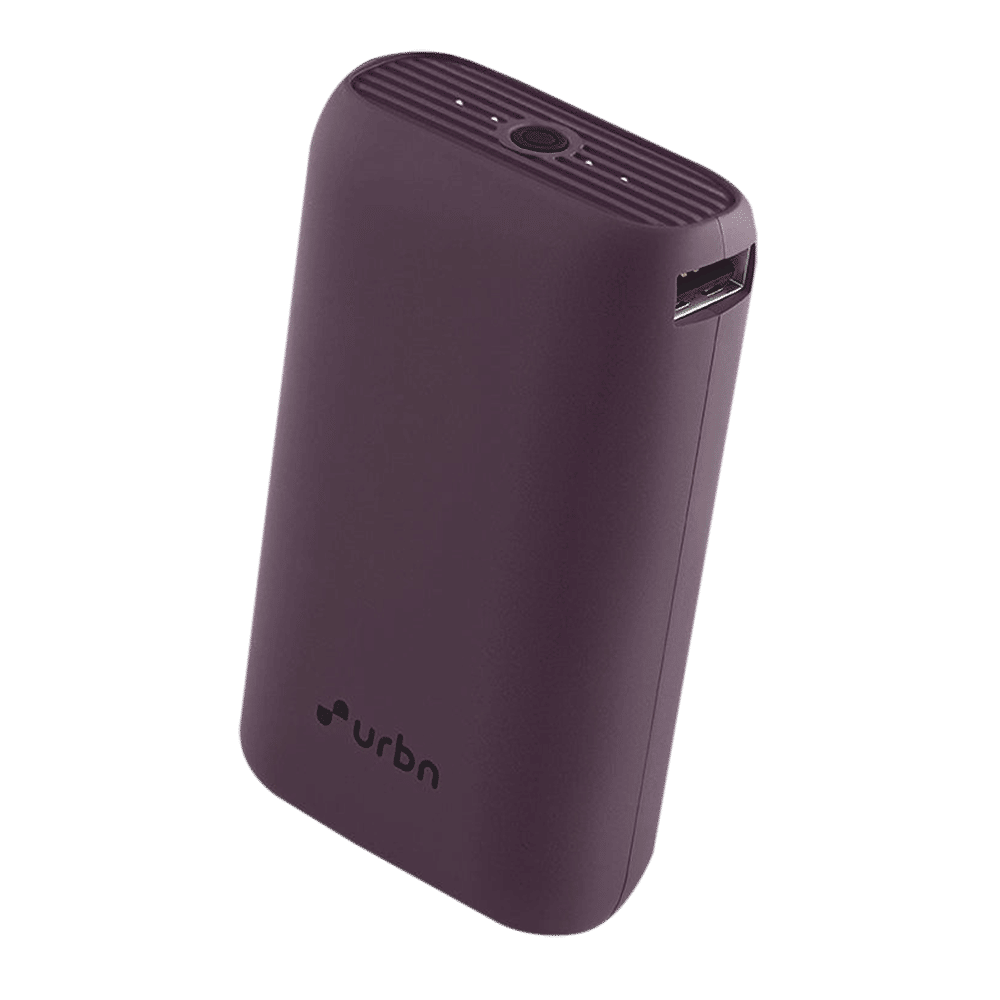 urbn 10000 mAh 20W Fast Charging Power Bank (2 Type C Ports, 12 Layers Circuit Protection, Purple) urbn 10000 mAh 20W Fast Charging Power Bank (2 Type C Ports, 12 Layers Circuit Protection, Purple)_1