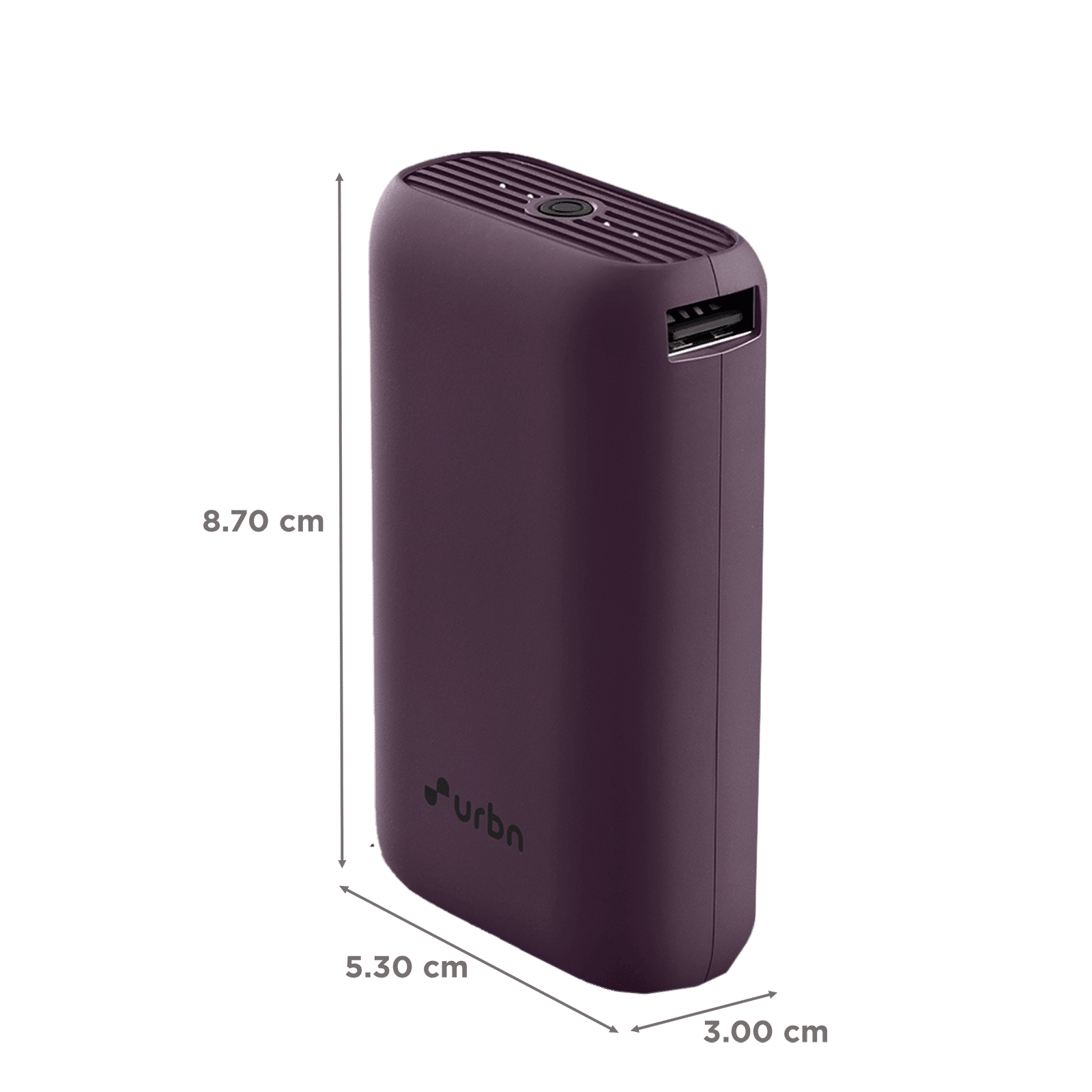 urbn 10000 mAh 20W Fast Charging Power Bank (2 Type C Ports, 12 Layers Circuit Protection, Purple) urbn 10000 mAh 20W Fast Charging Power Bank (2 Type C Ports, 12 Layers Circuit Protection, Purple)_2