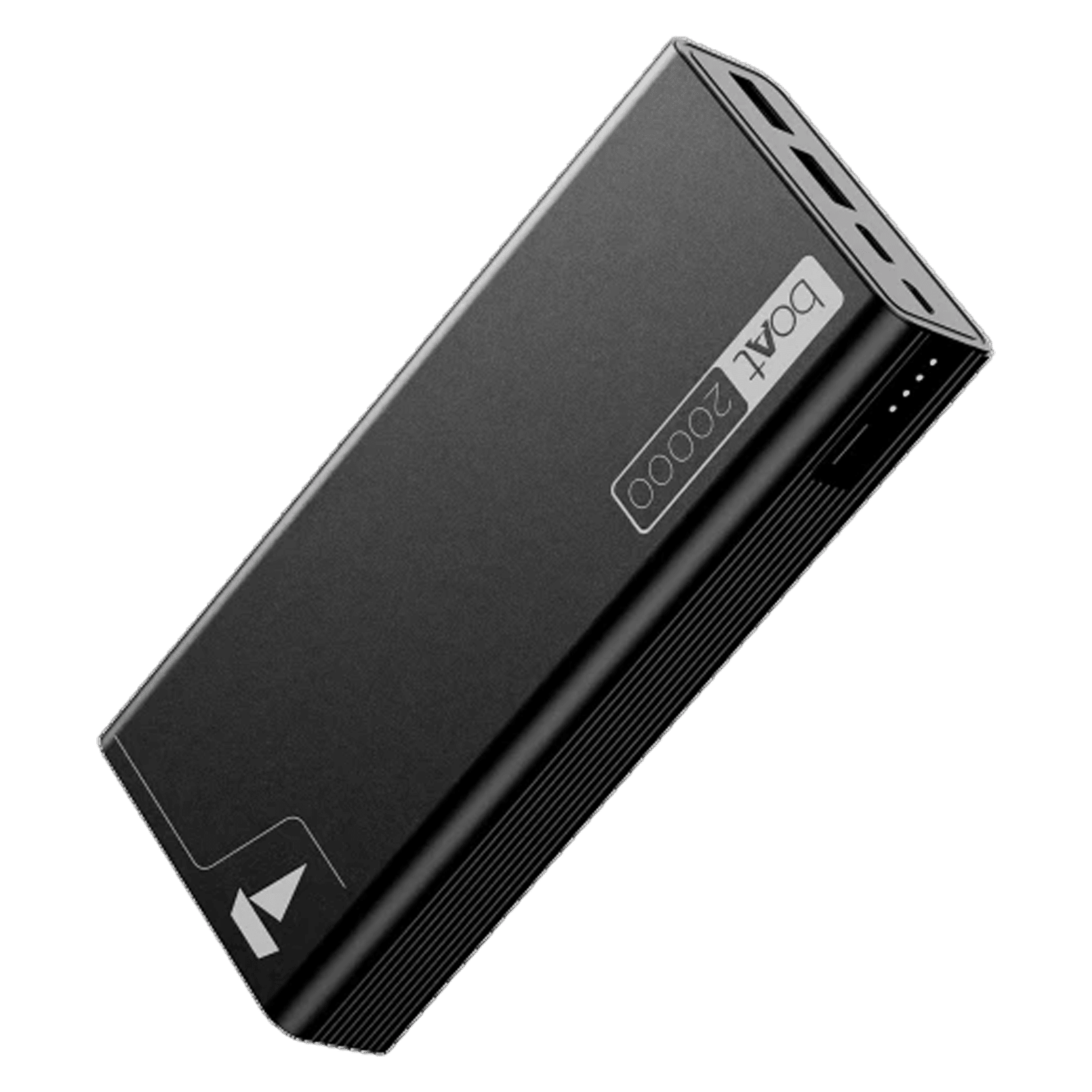 boAt Energyshroom PB400 20000 mAh 22.5W Fast Charging Power Bank (2 Type A, 1 Micro USB & 1 Type C Ports, Sleek Aluminium Casing, Battery Discharge Protection, Carbon Black) boAt Energyshroom PB400 20000 mAh 22.5W Fast Charging Power Bank (2 Type A, 1 Micro USB & 1 Type C Ports, Sleek Aluminium Casing, Battery Discharge Protection, Carbon Black)_1