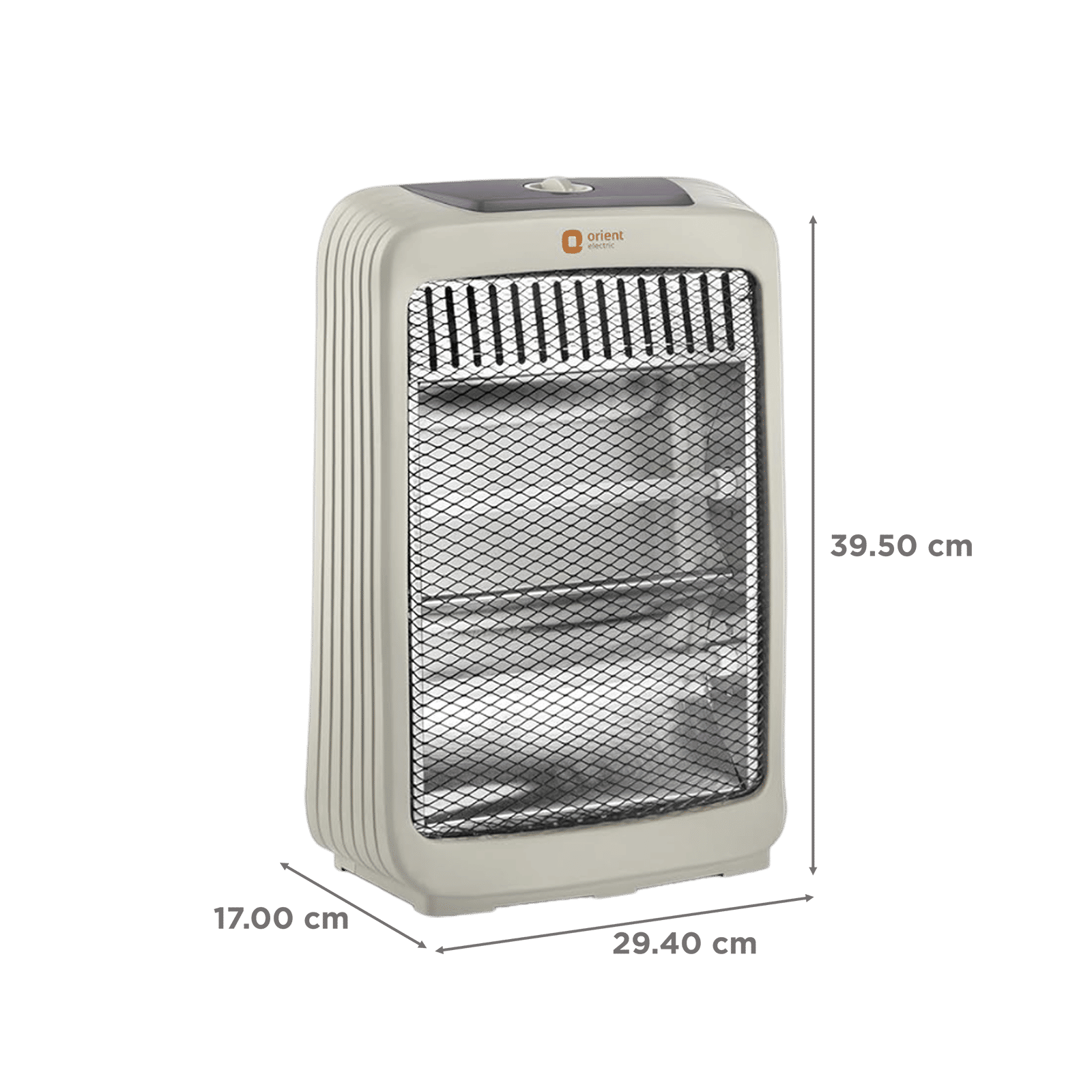 Orient Stark 800W Quartz Room Heater with Touch Protection (Safety Grill_2