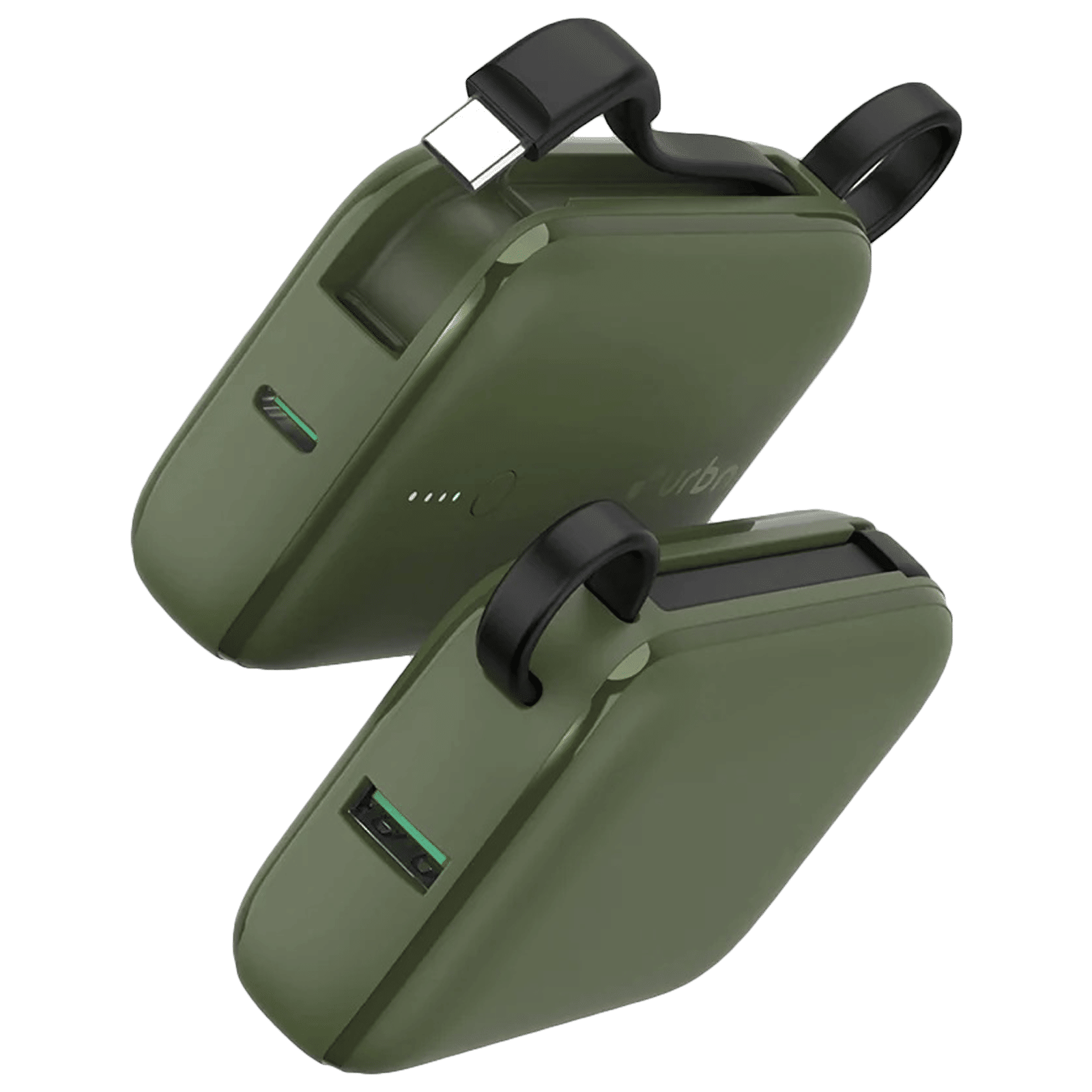 urbn Nano Link 10000 mAh 22.5W Fast Charging Power Bank (1 Type A & 2 Type C Ports, 12 Layers Circuit Protection, Camo)_4