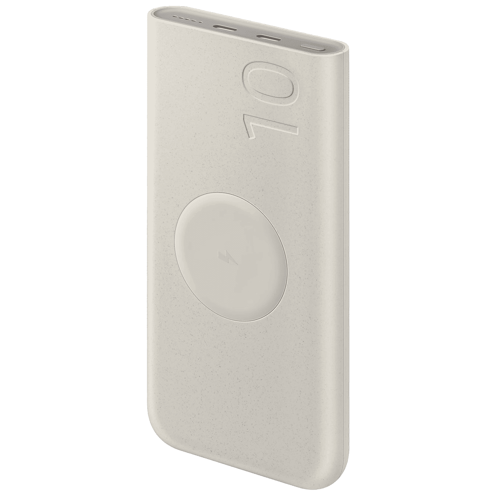 SAMSUNG 10000 mAh 25W Fast Charging Power Bank (2 Type C Ports, Wireless Charging, Beige)_2