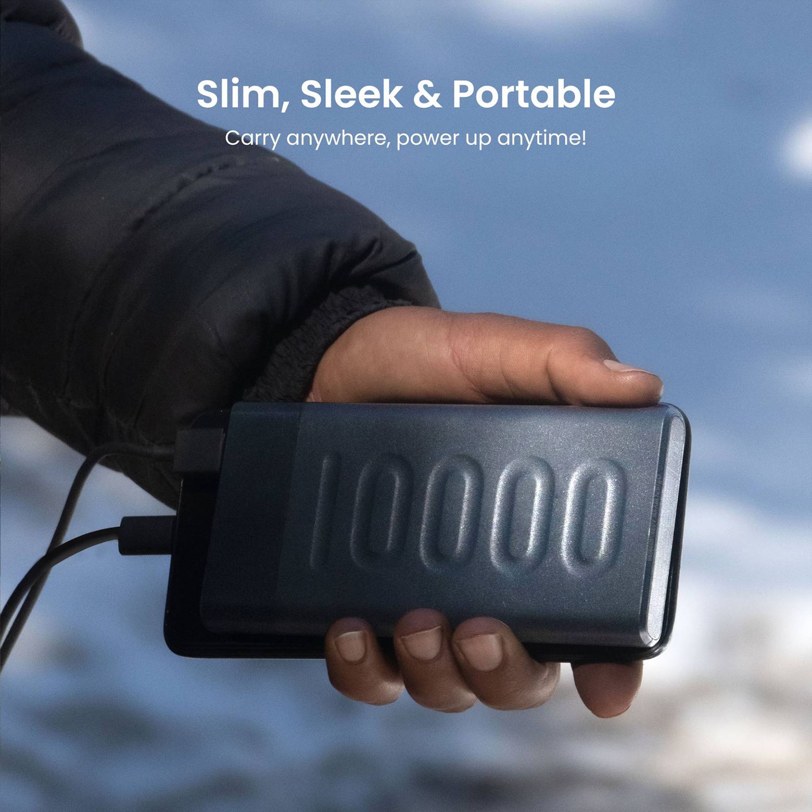 ambrane Stylo 10000 mAh 22.5W Fast Charging Power Bank (1 USB & 1 Type C Ports, Quick Charge 3.0, Black) ambrane Stylo 10000 mAh 22.5W Fast Charging Power Bank (1 USB & 1 Type C Ports, Quick Charge 3.0, Black)_8