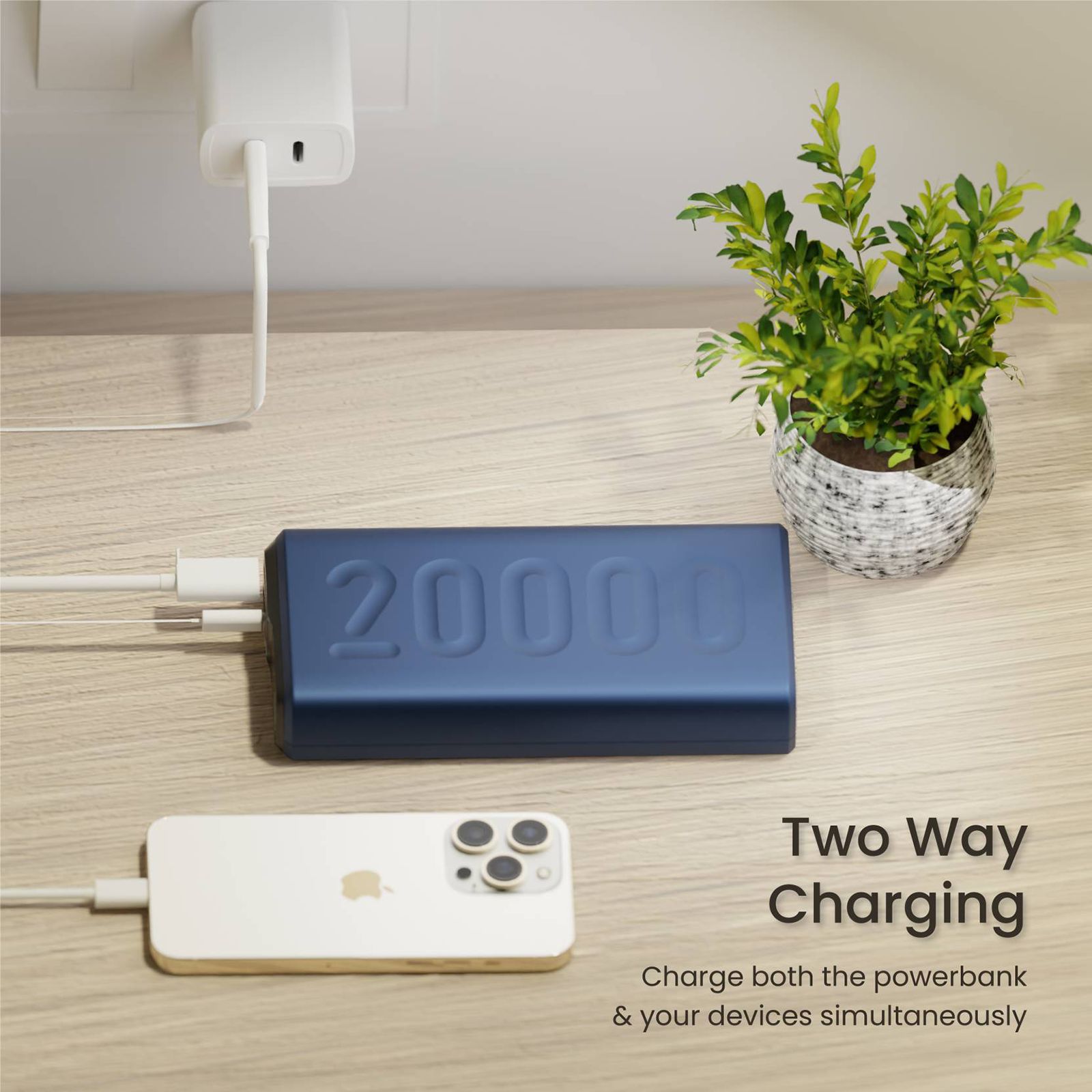 ambrane Stylo 20000 mAh 22.5W Fast Charging Power Bank (2 Type A & 1 Type C Ports, 12 Layers of Advanced Chipset Protection, Blue) ambrane Stylo 20000 mAh 22.5W Fast Charging Power Bank (2 Type A & 1 Type C Ports, 12 Layers of Advanced Chipset Protection, Blue)_9